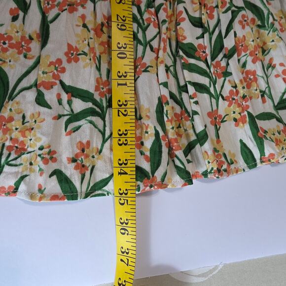 Pomander Place Dress Women XS Floral Long Sleeve Tiered Boho Cottagecore Indie - Picture 11 of 11